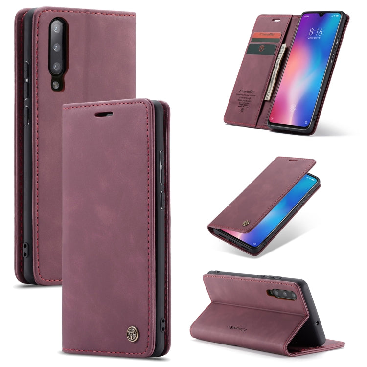 CaseMe-013 Multi-functional Retro Frosted Horizontal Flip Leather Case with Card Slot & Holder & Wallet, For OnePlus 7, For OnePlus 7 Pro, For Xiaomi Mi 9, For Xiaomi Mi 9T Pro / Redmi K20 Pro / Xiaomi Mi 9T / Redmi K20