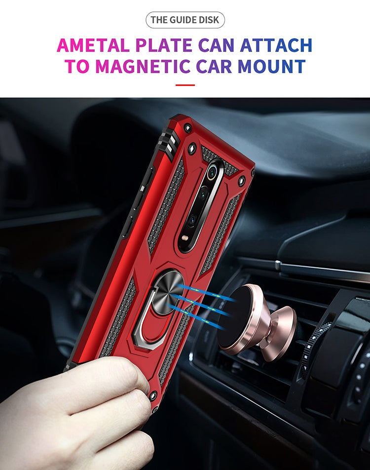 Armor Shockproof TPU + PC Protective Case with 360 Degree Rotation Holder for, For Huawei Mate 20 Pro, For Xiaomi Redmi K20