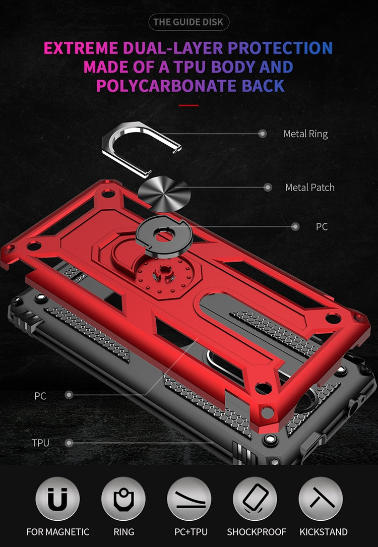 Armor Shockproof TPU + PC Protective Case with 360 Degree Rotation Holder for, For Huawei Mate 20 Pro, For Xiaomi Redmi K20