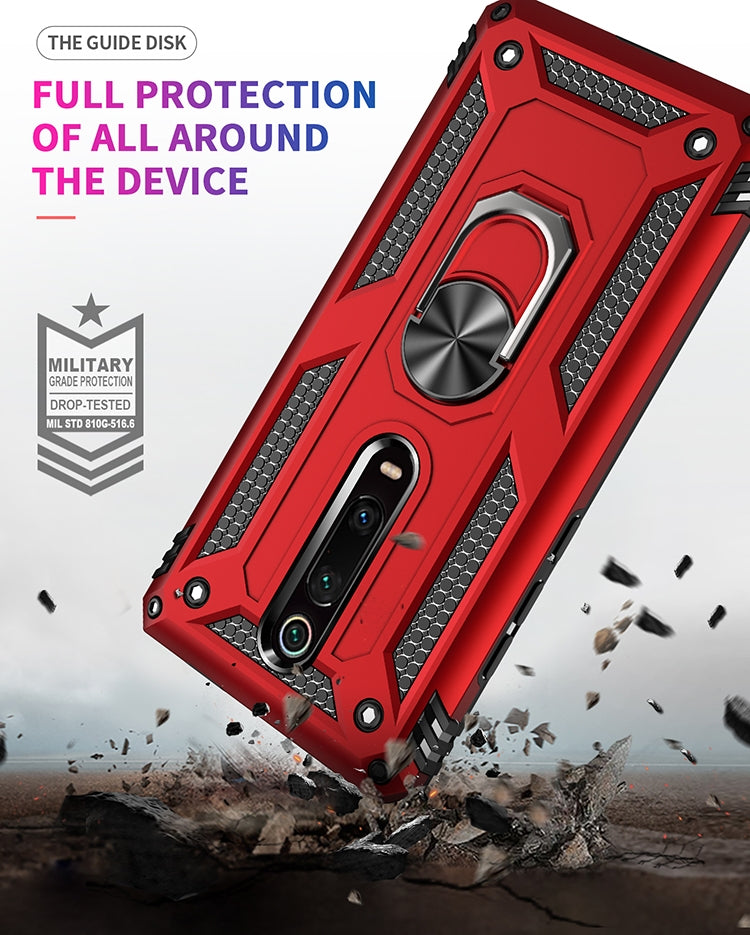 Armor Shockproof TPU + PC Protective Case with 360 Degree Rotation Holder for, For Huawei Mate 20 Pro, For Xiaomi Redmi K20