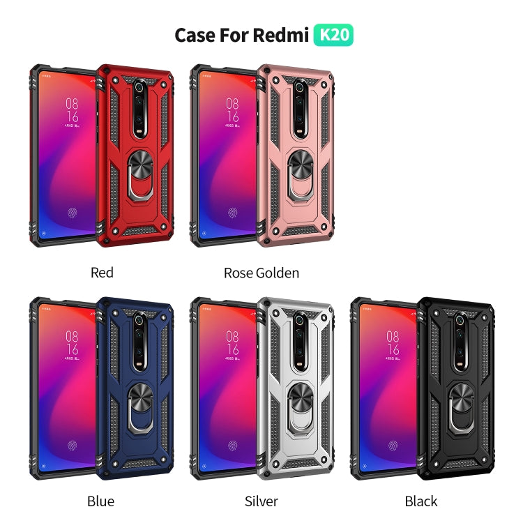 Armor Shockproof TPU + PC Protective Case with 360 Degree Rotation Holder for, For Huawei Mate 20 Pro, For Xiaomi Redmi K20