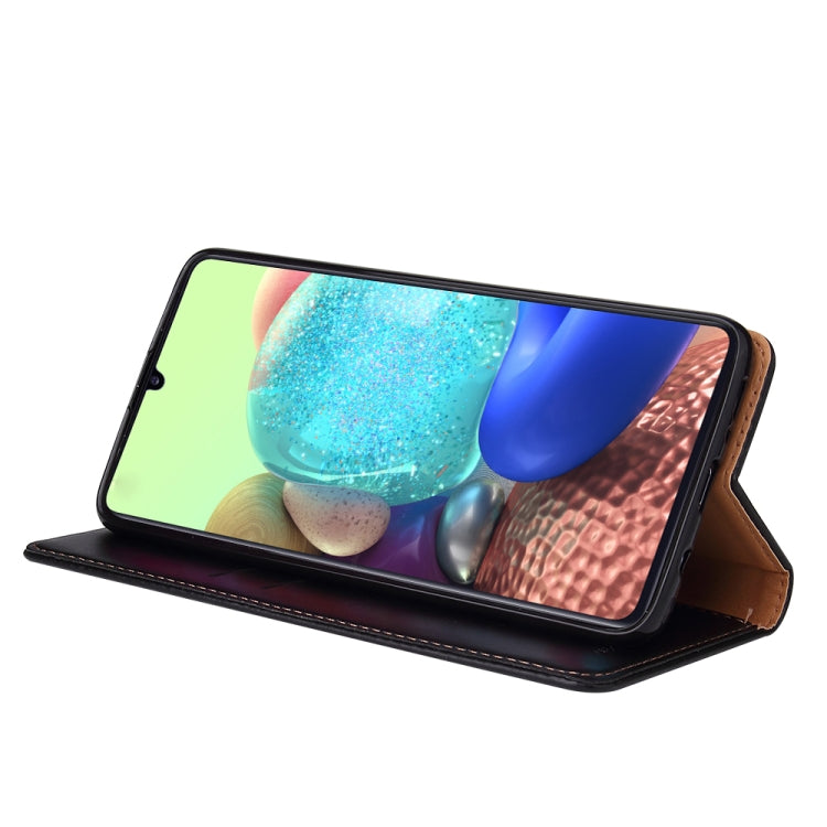 Fierre Shann PU Genuine Leather Texture Horizontal Flip Leather Case with Holder & Card Slots & Wallet, For Samsung Galaxy A21s, For Samsung Galaxy A31, For Samsung Galaxy A51 5G, For Samsung Galaxy A71 5G, For Samsung Galaxy M11                       ...