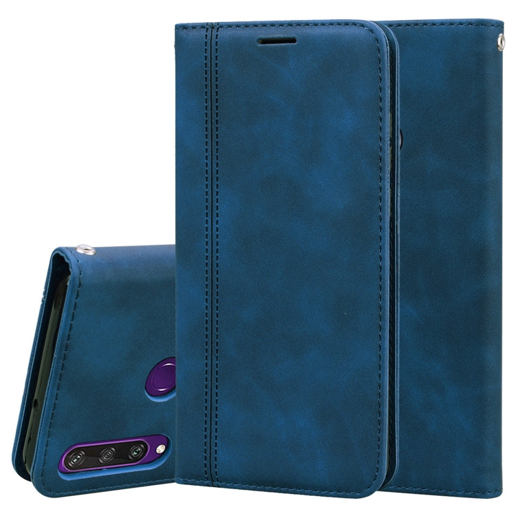 Frosted Business Magnetic Horizontal Flip PU Leather Case with Holder & Card Slot & Lanyard, For Huawei Y6p (2020), For Samsung Galaxy A21s, For Samsung Galaxy M51, For Samsung Galaxy S20 FE 5G