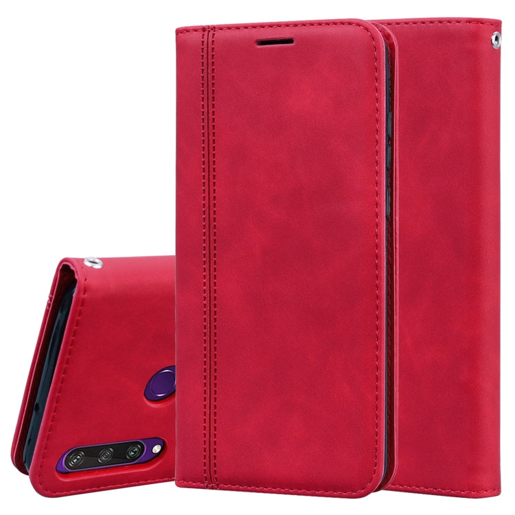 Frosted Business Magnetic Horizontal Flip PU Leather Case with Holder & Card Slot & Lanyard, For Huawei Y6p (2020), For Samsung Galaxy A21s, For Samsung Galaxy M51, For Samsung Galaxy S20 FE 5G
