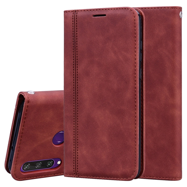 Frosted Business Magnetic Horizontal Flip PU Leather Case with Holder & Card Slot & Lanyard, For Huawei Y6p (2020), For Samsung Galaxy A21s, For Samsung Galaxy M51, For Samsung Galaxy S20 FE 5G
