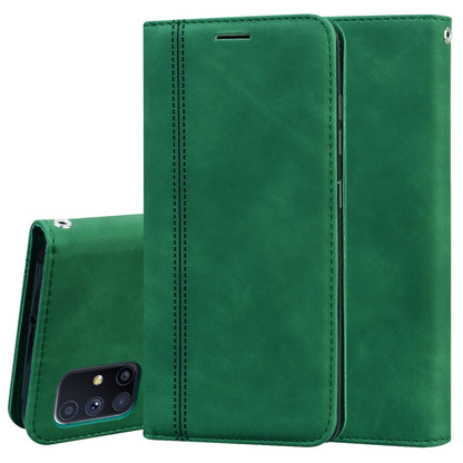 Frosted Business Magnetic Horizontal Flip PU Leather Case with Holder & Card Slot & Lanyard, For Huawei Y6p (2020), For Samsung Galaxy A21s, For Samsung Galaxy M51, For Samsung Galaxy S20 FE 5G