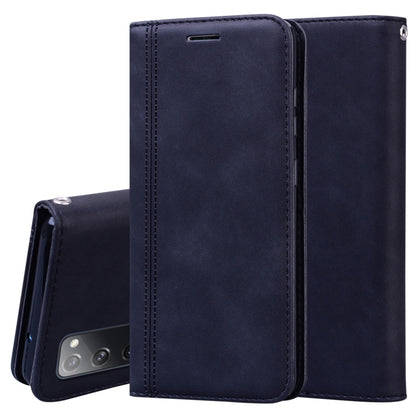 Frosted Business Magnetic Horizontal Flip PU Leather Case with Holder & Card Slot & Lanyard, For Huawei Y6p (2020), For Samsung Galaxy A21s, For Samsung Galaxy M51, For Samsung Galaxy S20 FE 5G