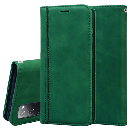 Frosted Business Magnetic Horizontal Flip PU Leather Case with Holder & Card Slot & Lanyard, For Huawei Y6p (2020), For Samsung Galaxy A21s, For Samsung Galaxy M51, For Samsung Galaxy S20 FE 5G