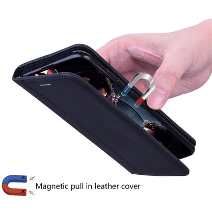 Frosted Business Magnetic Horizontal Flip PU Leather Case with Holder & Card Slot & Lanyard, For Xiaomi Redmi 9, For Xiaomi Redmi 9A, For Xiaomi Redmi 9C, For Xiaomi Poco X3 NFC