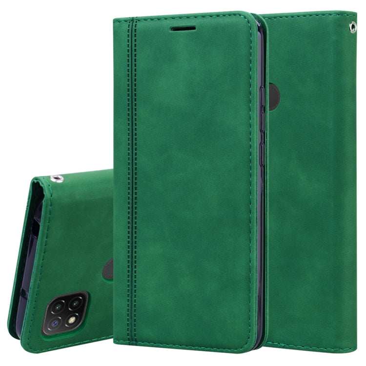 Frosted Business Magnetic Horizontal Flip PU Leather Case with Holder & Card Slot & Lanyard, For Xiaomi Redmi 9, For Xiaomi Redmi 9A, For Xiaomi Redmi 9C, For Xiaomi Poco X3 NFC