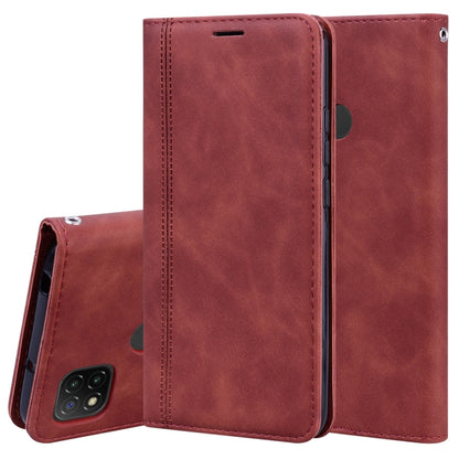 Frosted Business Magnetic Horizontal Flip PU Leather Case with Holder & Card Slot & Lanyard, For Xiaomi Redmi 9, For Xiaomi Redmi 9A, For Xiaomi Redmi 9C, For Xiaomi Poco X3 NFC