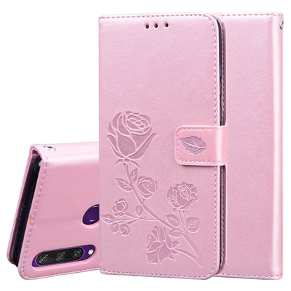 Rose Embossed Horizontal Flip PU Leather Case with Holder & Card Slots & Wallet, For Huawei Y6p, For Huawei Honor 9X Lite, For Samsung Galaxy A21s, For Samsung Galaxy M51