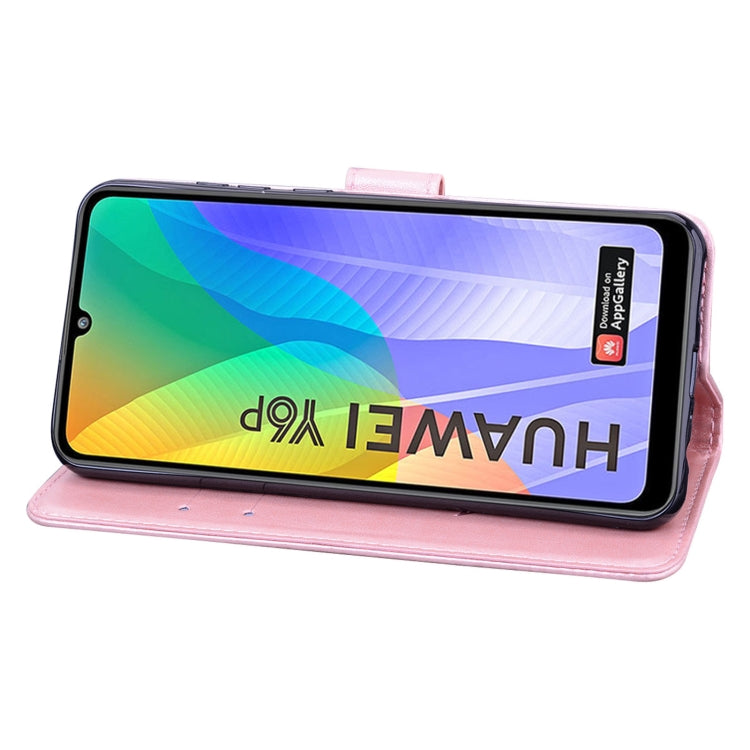 Rose Embossed Horizontal Flip PU Leather Case with Holder & Card Slots & Wallet, For Huawei Y6p, For Huawei Honor 9X Lite, For Samsung Galaxy A21s, For Samsung Galaxy M51