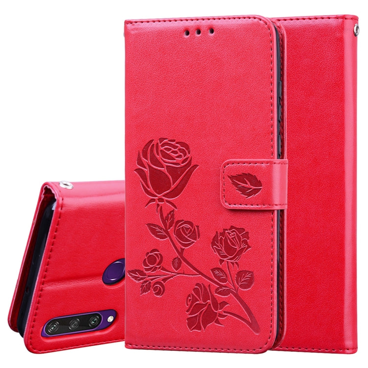 Rose Embossed Horizontal Flip PU Leather Case with Holder & Card Slots & Wallet, For Huawei Y6p, For Huawei Honor 9X Lite, For Samsung Galaxy A21s, For Samsung Galaxy M51