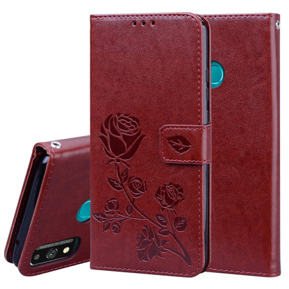 Rose Embossed Horizontal Flip PU Leather Case with Holder & Card Slots & Wallet, For Huawei Y6p, For Huawei Honor 9X Lite, For Samsung Galaxy A21s, For Samsung Galaxy M51