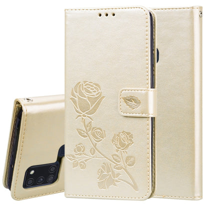 Rose Embossed Horizontal Flip PU Leather Case with Holder & Card Slots & Wallet, For Huawei Y6p, For Huawei Honor 9X Lite, For Samsung Galaxy A21s, For Samsung Galaxy M51