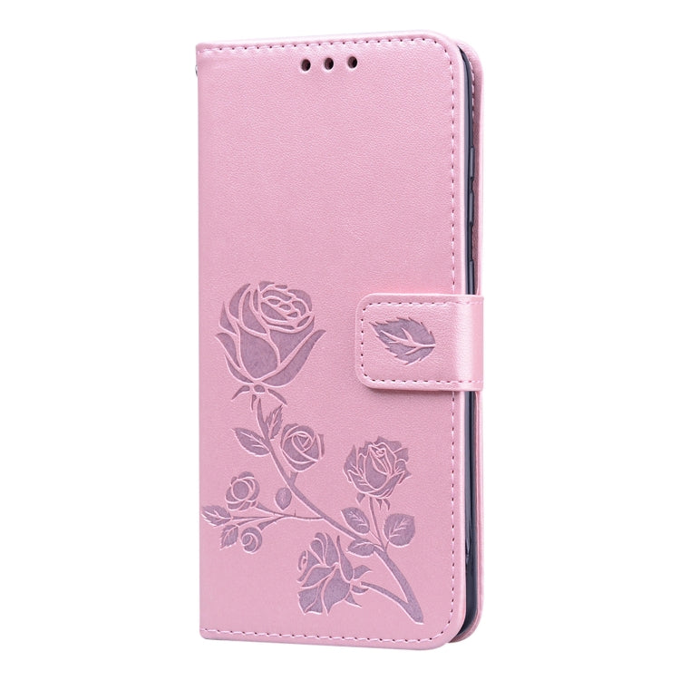 Rose Embossed Horizontal Flip PU Leather Case with Holder & Card Slots & Wallet, For Samsung Galaxy S20 FE 5G, For Xiaomi Redmi 9, For Xiaomi Redmi 9A, For Xiaomi Redmi 9C
