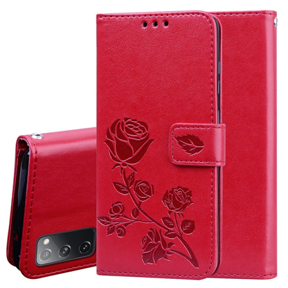 Rose Embossed Horizontal Flip PU Leather Case with Holder & Card Slots & Wallet, For Samsung Galaxy S20 FE 5G, For Xiaomi Redmi 9, For Xiaomi Redmi 9A, For Xiaomi Redmi 9C