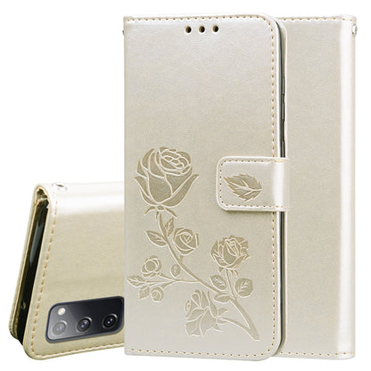 Rose Embossed Horizontal Flip PU Leather Case with Holder & Card Slots & Wallet, For Samsung Galaxy S20 FE 5G, For Xiaomi Redmi 9, For Xiaomi Redmi 9A, For Xiaomi Redmi 9C