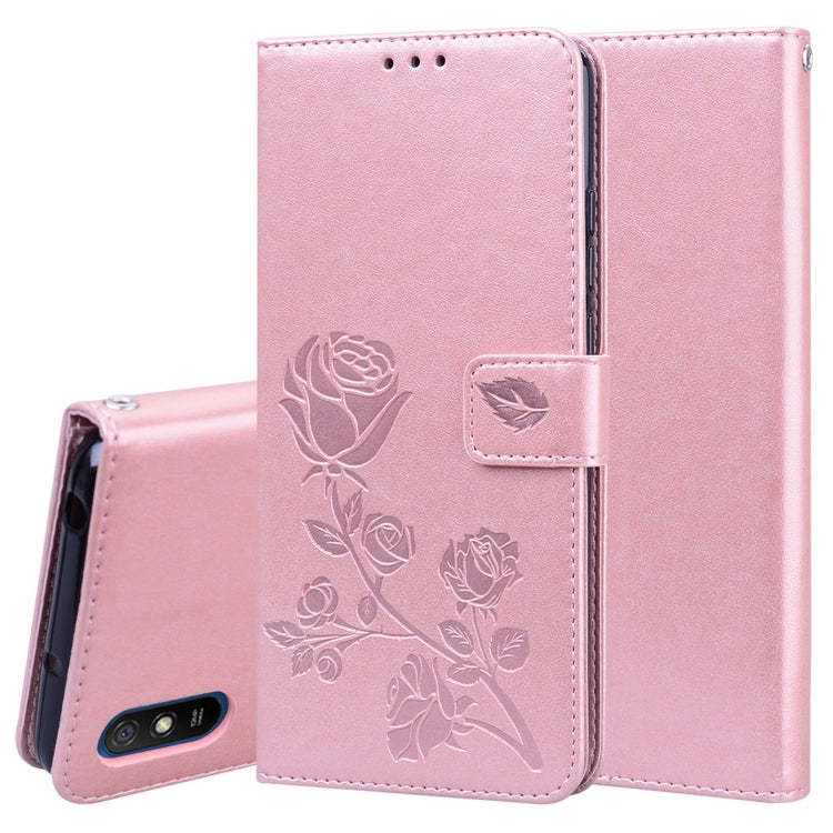 Rose Embossed Horizontal Flip PU Leather Case with Holder & Card Slots & Wallet, For Samsung Galaxy S20 FE 5G, For Xiaomi Redmi 9, For Xiaomi Redmi 9A, For Xiaomi Redmi 9C