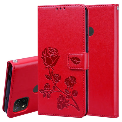 Rose Embossed Horizontal Flip PU Leather Case with Holder & Card Slots & Wallet, For Samsung Galaxy S20 FE 5G, For Xiaomi Redmi 9, For Xiaomi Redmi 9A, For Xiaomi Redmi 9C