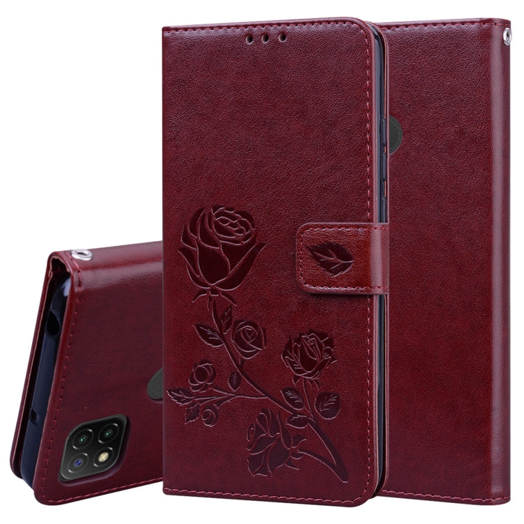 Rose Embossed Horizontal Flip PU Leather Case with Holder & Card Slots & Wallet, For Samsung Galaxy S20 FE 5G, For Xiaomi Redmi 9, For Xiaomi Redmi 9A, For Xiaomi Redmi 9C