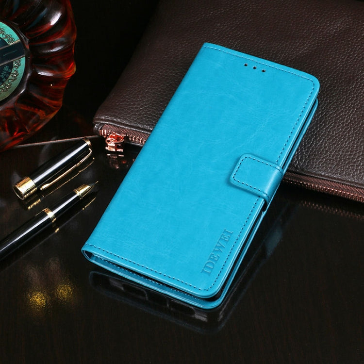 idewei Crazy Horse Texture Horizontal Flip Leather Case with Holder & Card Slots & Wallet, For vivo V20, For OnePlus Nord N10 5G, For OnePlus Nord N100