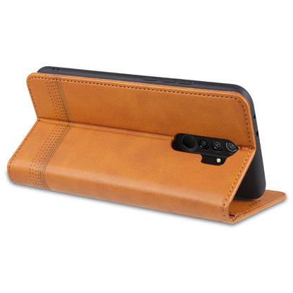 AZNS Magnetic Calf Texture Horizontal Flip Leather Case with Card Slots & Holder & Wallet, For Xiaomi Redmi 9, For Xiaomi Redmi Note 9 / 10X, For Xiaomi Mi 10 5G / 10 Pro 5G, For Xiaomi POCO X3 NFC