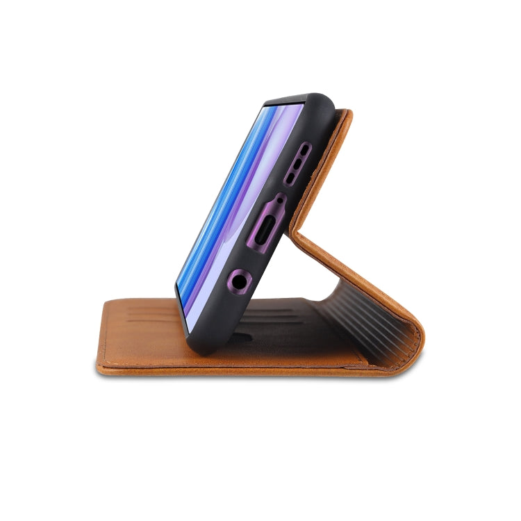 AZNS Magnetic Calf Texture Horizontal Flip Leather Case with Card Slots & Holder & Wallet, For Xiaomi Redmi 10X 5G, For Xiaomi Mi 10T / 10T Pro / Redmi K30s, For Xiaomi Redmi Note 9 Pro / Note 9s, For Xiaomi Mi 10 Lite