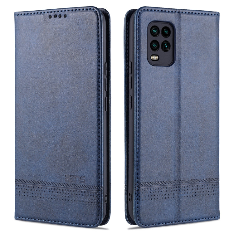 AZNS Magnetic Calf Texture Horizontal Flip Leather Case with Card Slots & Holder & Wallet, For Xiaomi Redmi 10X 5G, For Xiaomi Mi 10T / 10T Pro / Redmi K30s, For Xiaomi Redmi Note 9 Pro / Note 9s, For Xiaomi Mi 10 Lite