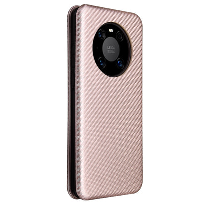Carbon Fiber Texture Magnetic Horizontal Flip TPU + PC + PU Leather Case with Card Slot, For Huawei Mate 40, For vivo V20 Pro 5G, For Samsung Galaxy S21 Ultra 5G, For LG K52 / K62