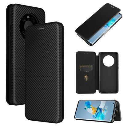 Carbon Fiber Texture Magnetic Horizontal Flip TPU + PC + PU Leather Case with Card Slot, For Huawei Mate 40, For vivo V20 Pro 5G, For Samsung Galaxy S21 Ultra 5G, For LG K52 / K62