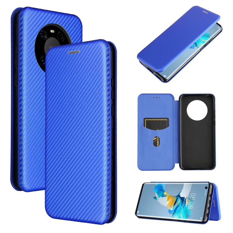 Carbon Fiber Texture Magnetic Horizontal Flip TPU + PC + PU Leather Case with Card Slot, For Huawei Mate 40, For vivo V20 Pro 5G, For Samsung Galaxy S21 Ultra 5G, For LG K52 / K62