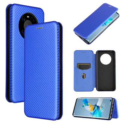 Carbon Fiber Texture Magnetic Horizontal Flip TPU + PC + PU Leather Case with Card Slot, For Huawei Mate 40, For vivo V20 Pro 5G, For Samsung Galaxy S21 Ultra 5G, For LG K52 / K62