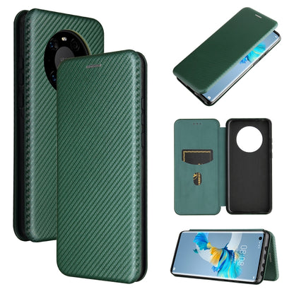 Carbon Fiber Texture Magnetic Horizontal Flip TPU + PC + PU Leather Case with Card Slot, For Huawei Mate 40, For vivo V20 Pro 5G, For Samsung Galaxy S21 Ultra 5G, For LG K52 / K62