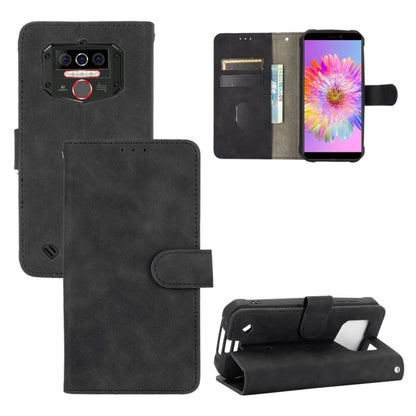 Solid Color Skin Feel Magnetic Buckle Horizontal Flip Calf Texture PU Leather Case with Holder & Card Slots & Wallet, For Oukitel WP5