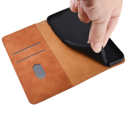 Solid Color Skin Feel Magnetic Buckle Horizontal Flip Calf Texture PU Leather Case with Holder & Card Slots & Wallet, For Oukitel WP5