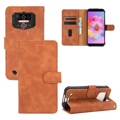 Solid Color Skin Feel Magnetic Buckle Horizontal Flip Calf Texture PU Leather Case with Holder & Card Slots & Wallet, For Oukitel WP5
