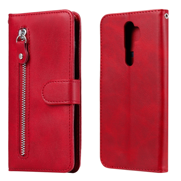 Fashion Calf Texture Zipper Horizontal Flip Leather Case with Holder & Card Slots & Wallet, For OPPO A9 (2020) / A5 (2020), For OPPO A52 / A72 / A92, For OPPO A53 / A53S / A32 / A33, For OPPO Realme 7 Pro