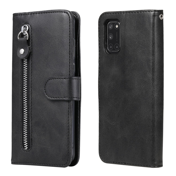 Fashion Calf Texture Zipper Horizontal Flip Leather Case with Holder & Card Slots & Wallet, For OPPO A9 (2020) / A5 (2020), For OPPO A52 / A72 / A92, For OPPO A53 / A53S / A32 / A33, For OPPO Realme 7 Pro