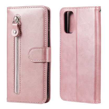 Fashion Calf Texture Zipper Horizontal Flip Leather Case with Holder & Card Slots & Wallet, For OPPO A9 (2020) / A5 (2020), For OPPO A52 / A72 / A92, For OPPO A53 / A53S / A32 / A33, For OPPO Realme 7 Pro