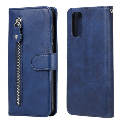 Fashion Calf Texture Zipper Horizontal Flip Leather Case with Holder & Card Slots & Wallet, For OPPO A9 (2020) / A5 (2020), For OPPO A52 / A72 / A92, For OPPO A53 / A53S / A32 / A33, For OPPO Realme 7 Pro