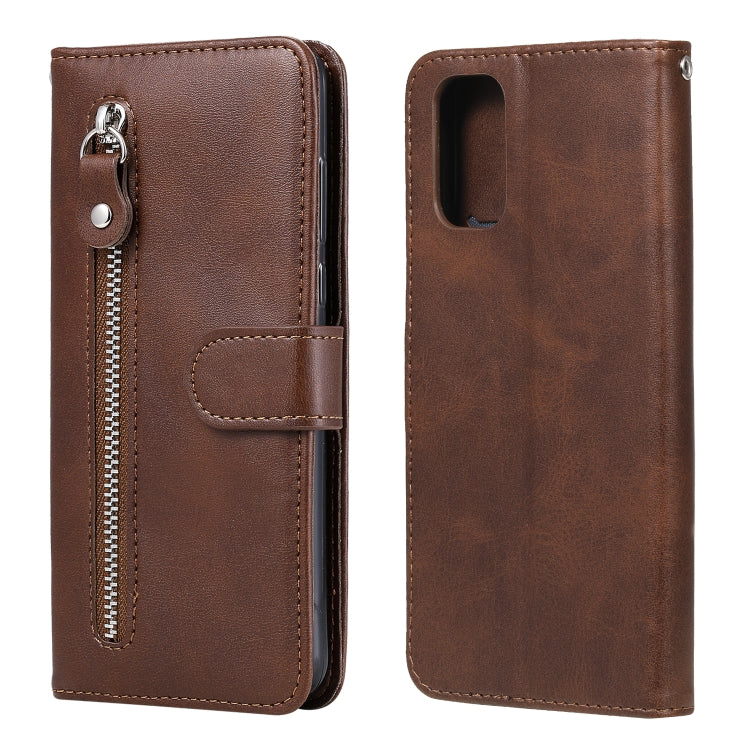 Fashion Calf Texture Zipper Horizontal Flip Leather Case with Holder & Card Slots & Wallet, For OPPO A9 (2020) / A5 (2020), For OPPO A52 / A72 / A92, For OPPO A53 / A53S / A32 / A33, For OPPO Realme 7 Pro