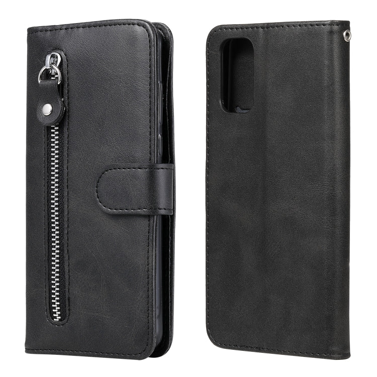 Fashion Calf Texture Zipper Horizontal Flip Leather Case with Holder & Card Slots & Wallet, For OPPO A9 (2020) / A5 (2020), For OPPO A52 / A72 / A92, For OPPO A53 / A53S / A32 / A33, For OPPO Realme 7 Pro