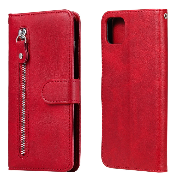 Fashion Calf Texture Zipper Horizontal Flip Leather Case with Holder & Card Slots & Wallet, For OPPO Realme 7, For OPPO Realme C11, For OPPO Realme C15 / C12, For OPPO Reno4 Pro 5G