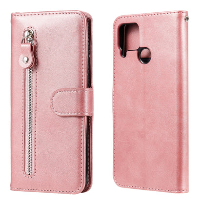 Fashion Calf Texture Zipper Horizontal Flip Leather Case with Holder & Card Slots & Wallet, For OPPO Realme 7, For OPPO Realme C11, For OPPO Realme C15 / C12, For OPPO Reno4 Pro 5G