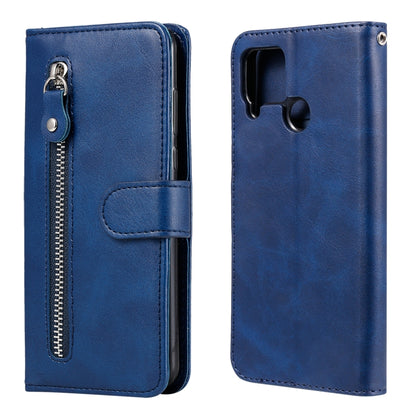 Fashion Calf Texture Zipper Horizontal Flip Leather Case with Holder & Card Slots & Wallet, For OPPO Realme 7, For OPPO Realme C11, For OPPO Realme C15 / C12, For OPPO Reno4 Pro 5G
