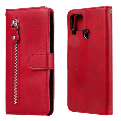 Fashion Calf Texture Zipper Horizontal Flip Leather Case with Holder & Card Slots & Wallet, For OPPO Realme 7, For OPPO Realme C11, For OPPO Realme C15 / C12, For OPPO Reno4 Pro 5G
