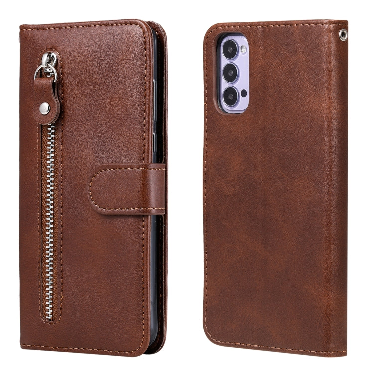 Fashion Calf Texture Zipper Horizontal Flip Leather Case with Holder & Card Slots & Wallet, For OPPO Reno4 5G, For LG K41S / K51S, For LG Velvet, For Motorola Moto G9 Play / Moto E7 Plus