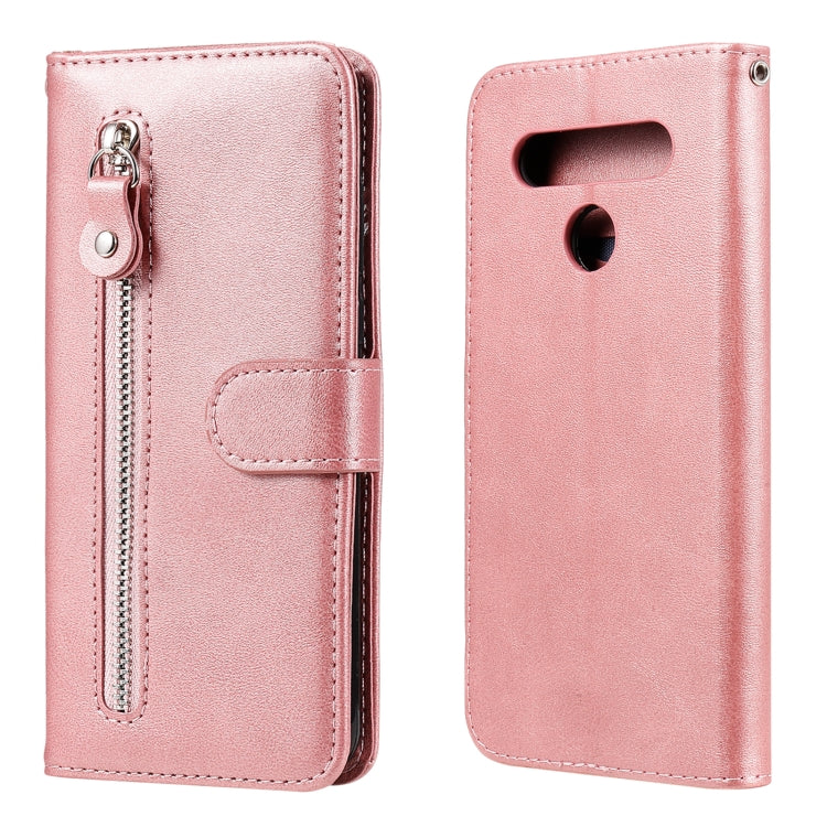Fashion Calf Texture Zipper Horizontal Flip Leather Case with Holder & Card Slots & Wallet, For OPPO Reno4 5G, For LG K41S / K51S, For LG Velvet, For Motorola Moto G9 Play / Moto E7 Plus